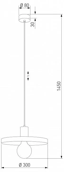 Подвесной светильник TK Lighting SILA 10757 SILA SABIA BROWN