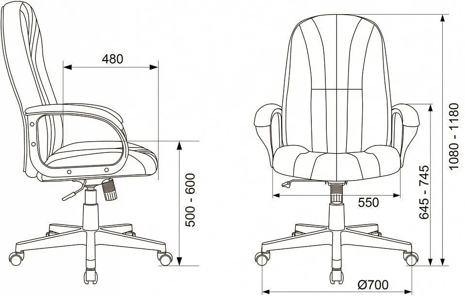 Кресло компьютерное T-898AXSN