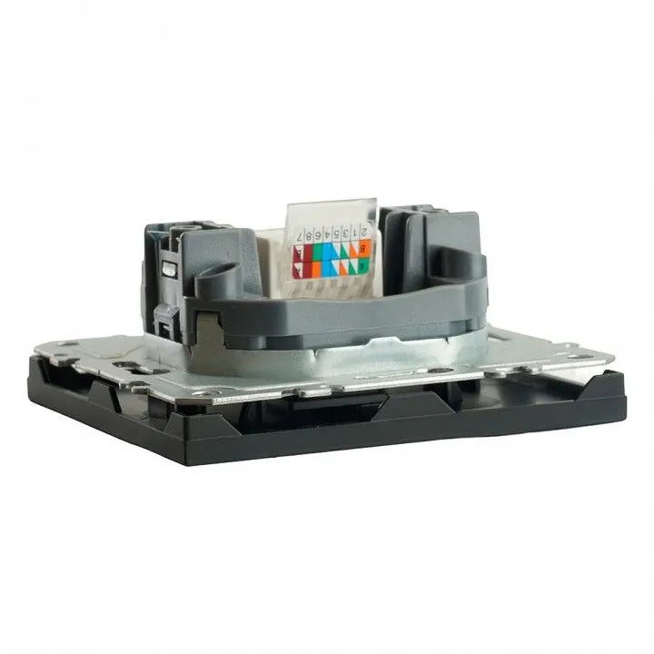 Розетка Ethernet RJ-45 без рамки Stekker Эмили 49847