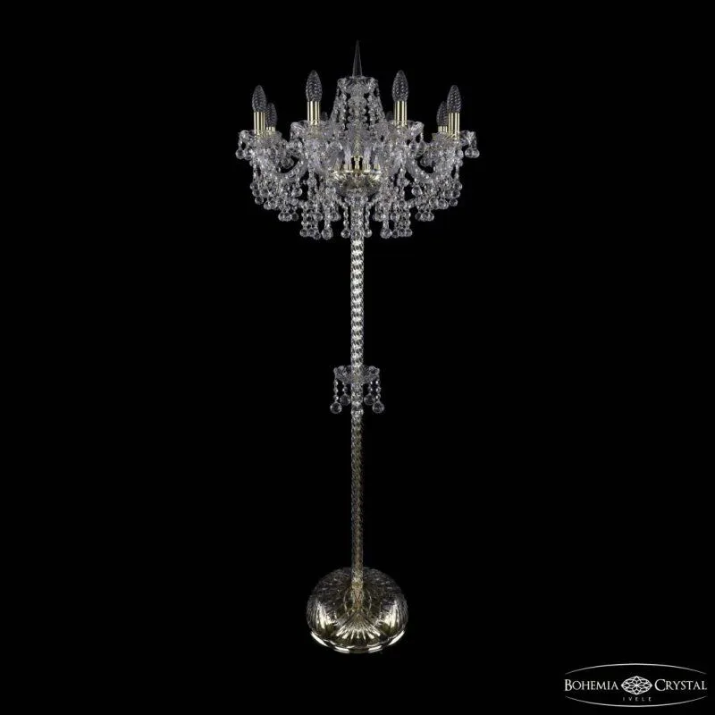 Торшер Bohemia Ivele Crystal 1409 1409T2/8/195-160 G