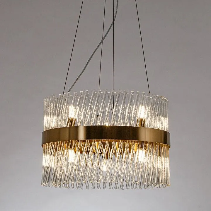 Подвесная люстра Arte Lamp ACAPULCO A1073LM-10PB