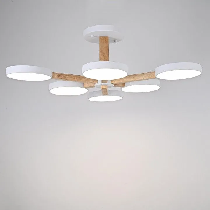 Люстра на штанге Imperiumloft TURNA White TURNA-B01
