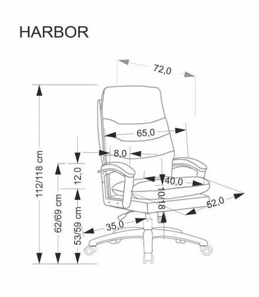 Кресло компьютерное Harbor