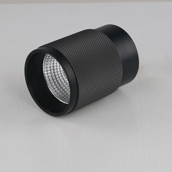 Накладной светильник iLedex Technical Delta 1955-10W-3000K-36 BK+GRP