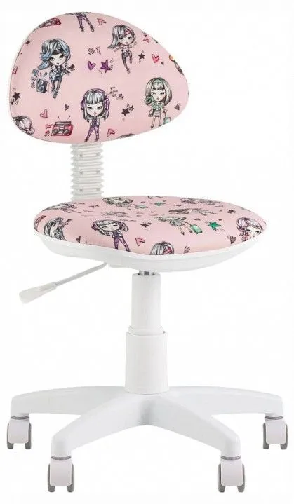 Стул компьютерный Stool Group Умка KP09-wh-HCC-Girls, УТ000038770 Стул компьютерный Stool Group Умка KP09-wh-HCC-Girls, УТ000038770