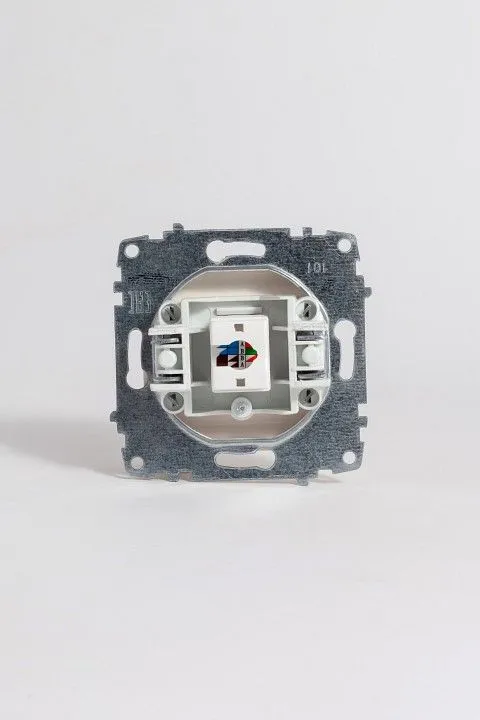 Розетка Ethernet RJ-45 без рамки Elbi Eleсtriс Zena Vega 609-010200-247