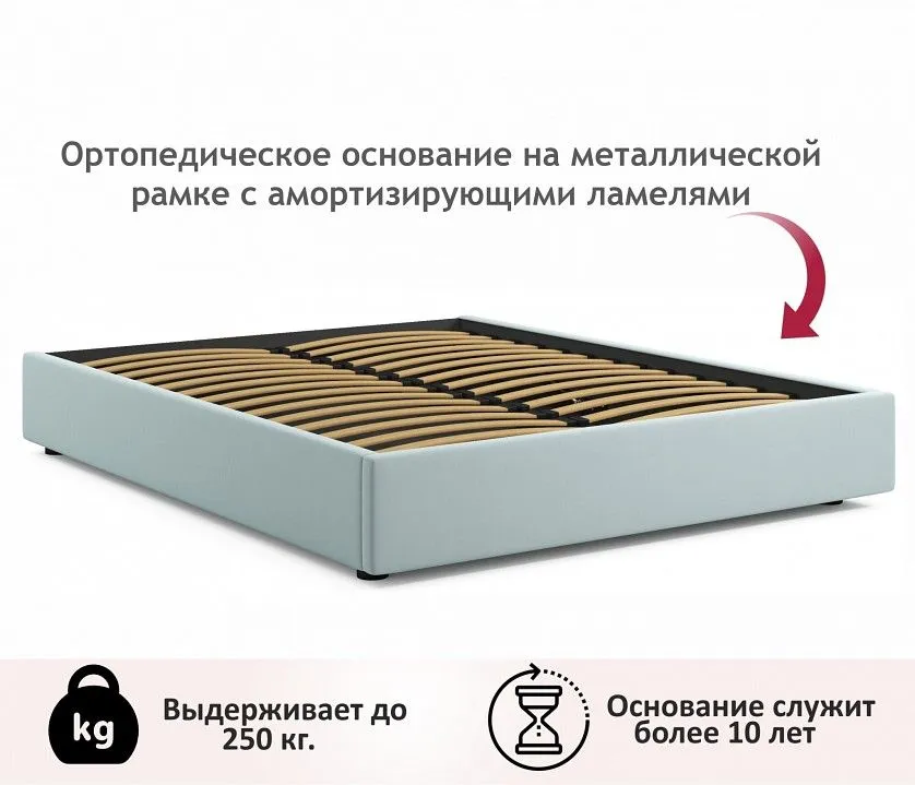 Кровать двуспальная Base 2000x1600