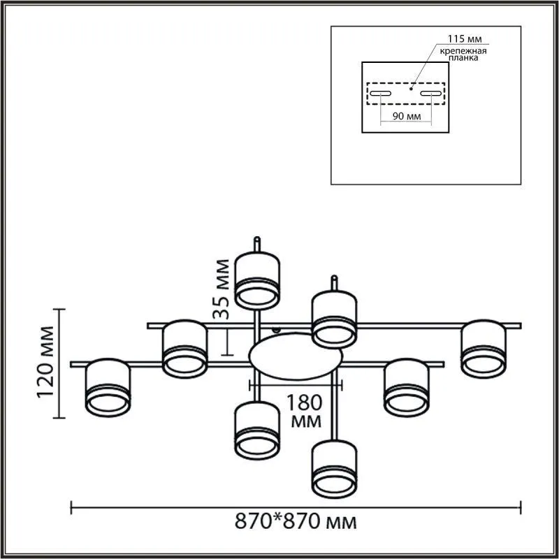 Торшер Loft it Stream 10208F Gunmetal