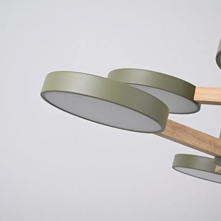 Люстра на штанге Imperiumloft TURNA Khaki TURNA-DBL01
