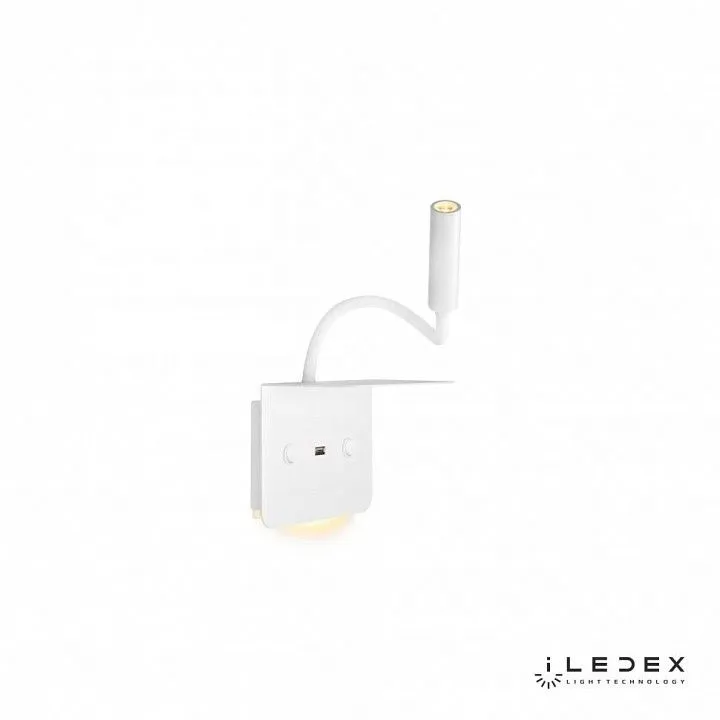 Бра с полкой iLedex Support 7031C WH