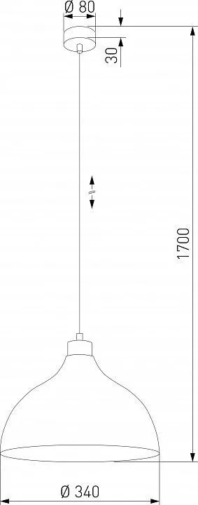 Подвесной светильник TK Lighting Cap 5901 Cap