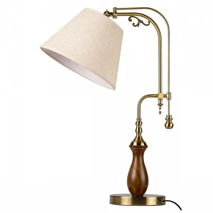 Настольная лампа декоративная Loft it Elaine 10569T Dark wood