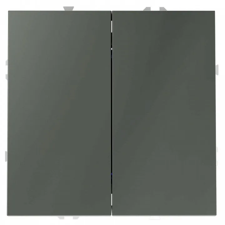Переключатель перекрестный двухклавишный без рамки Voltum S70 VLS020506