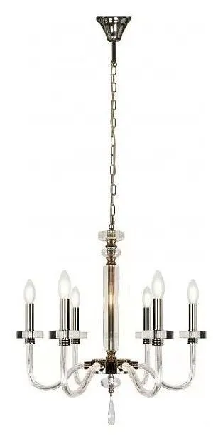 Подвесная люстра iLamp Vibe P9474-6 Nickel