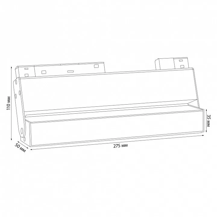 Накладной светильник Uniel ULB-M80 UL-00008747