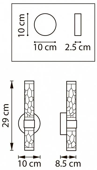 Бра Lightstar Acrile 737662