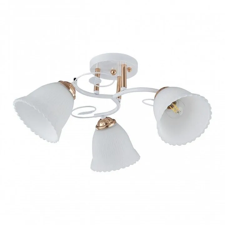Потолочная люстра Arte Milano AMALFI-325395 325395/3A WH+FG