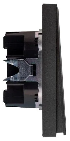 Выключатель двухклавишный без рамки Kranz STRONG KR-78-0706-6