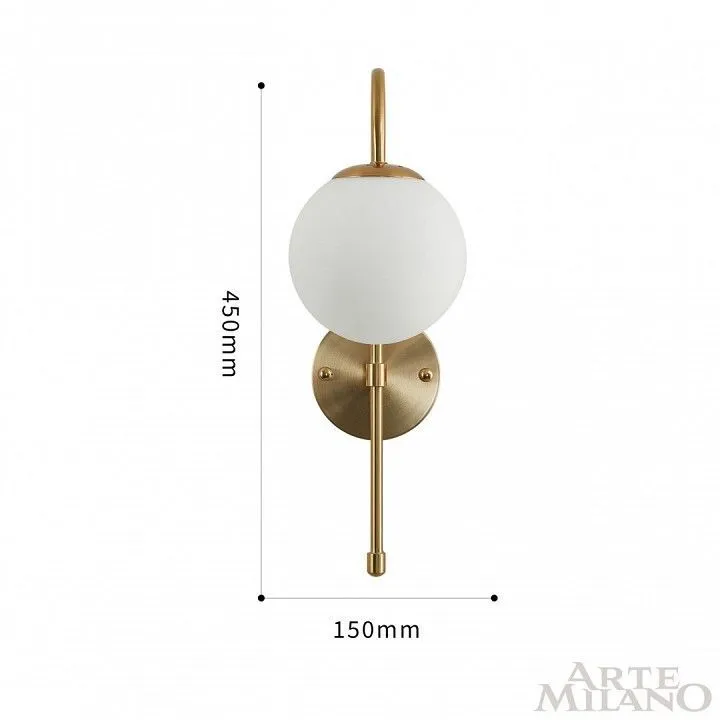 Бра Arte Milano Neapolis-71069 271069/1B GD