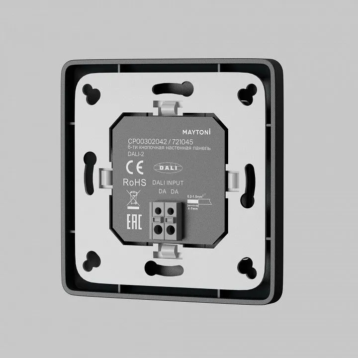 Панель универсальная сенсорная накладная Maytoni Lighting control Панели управления 721045