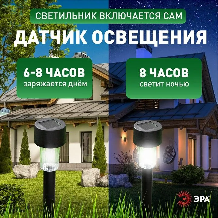 Наземный низкий светильник Эра  SL-PL30-M