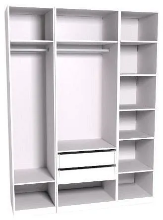 Шкаф платяной Глазов-Мебель РУМ Н130323