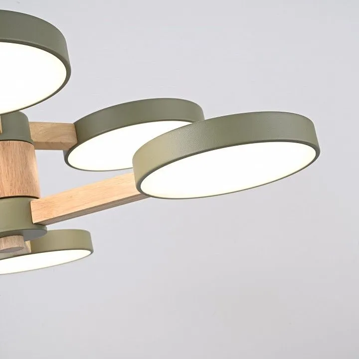 Люстра на штанге Imperiumloft TURNA Khaki TURNA-DBL01