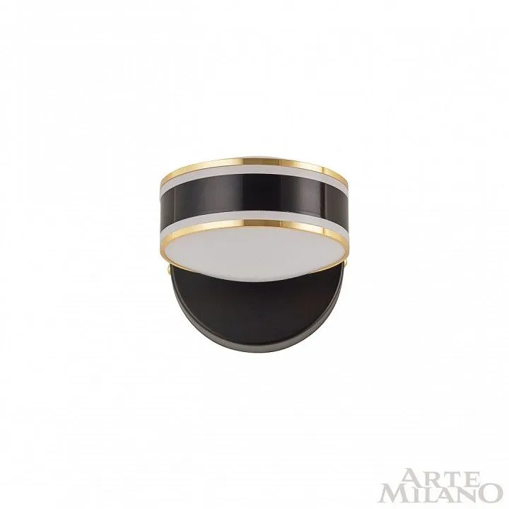 Бра Arte Milano Ferrara-71040 277599/1B BK/GD