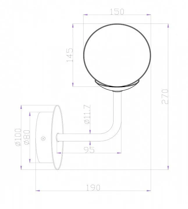 Бра Maytoni Erich MOD221-WL-01-N