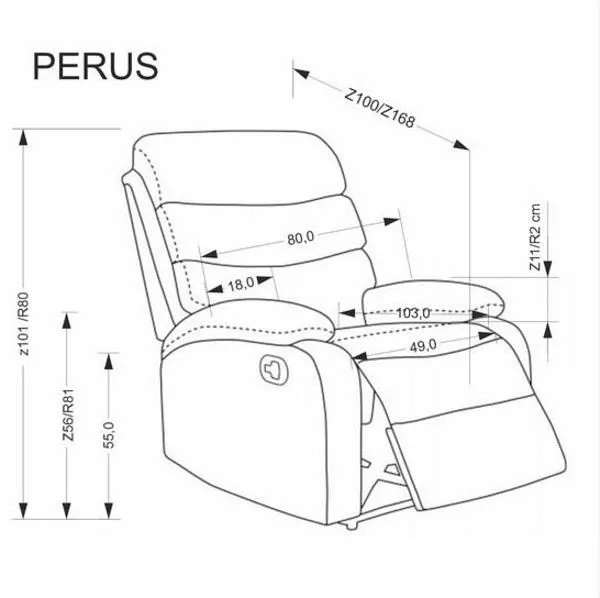 Кресло Perus