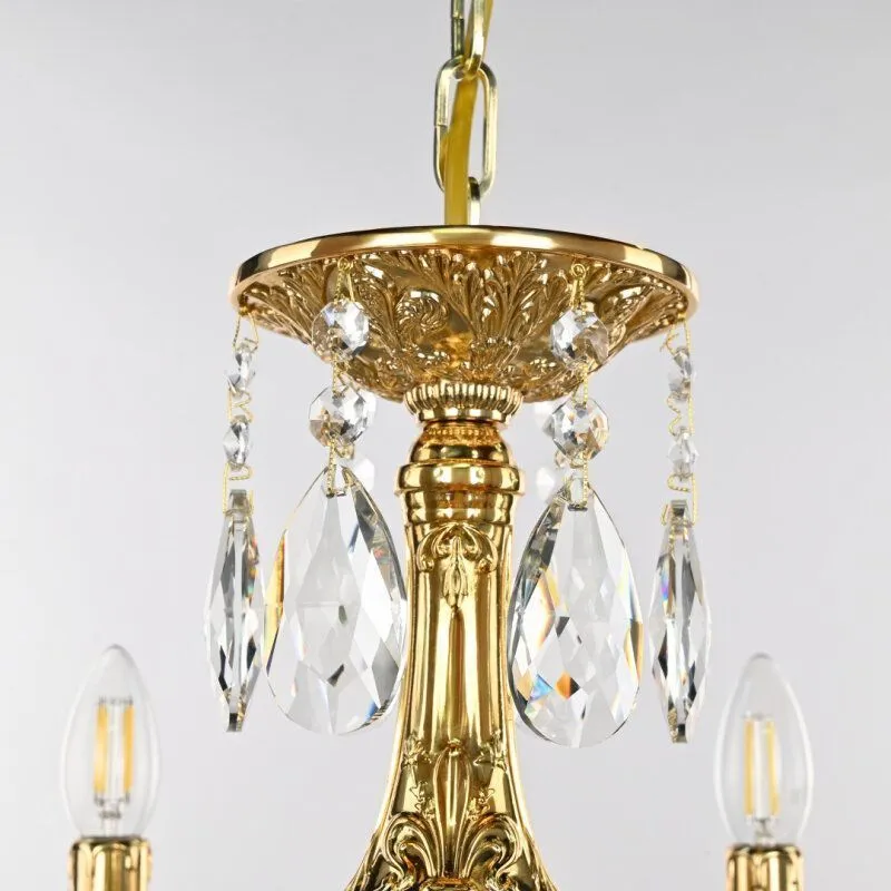Подвесная люстра Bohemia Ivele Crystal AL7901 AL79101/6/175 B G