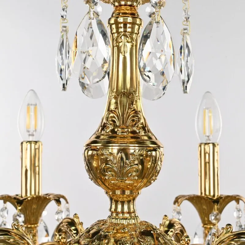 Подвесная люстра Bohemia Ivele Crystal AL7901 AL79101/6/175 B G