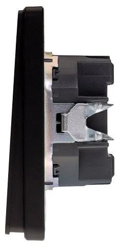 Выключатель двухклавишный без рамки Kranz ROUND KR-78-0706-3