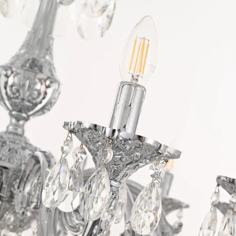 Подвесная люстра Bohemia Ivele Crystal AL7801 AL78101/12/300 A Ni