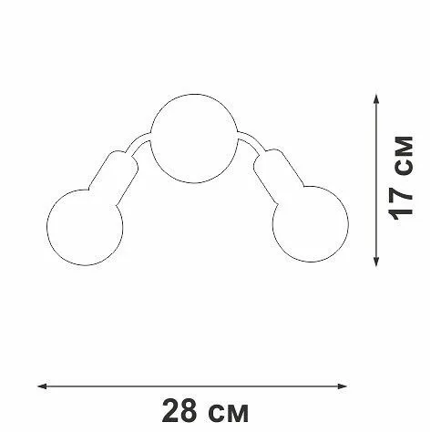 Бра Vitaluce V3927 V3927-0/2A