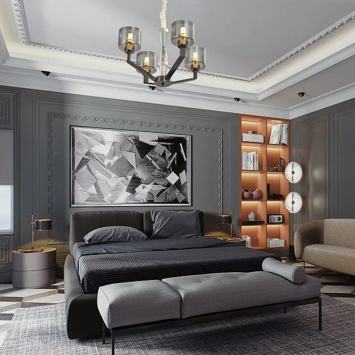 Подвесная люстра Arte Milano Neapolis-72307 272307/4 BN
