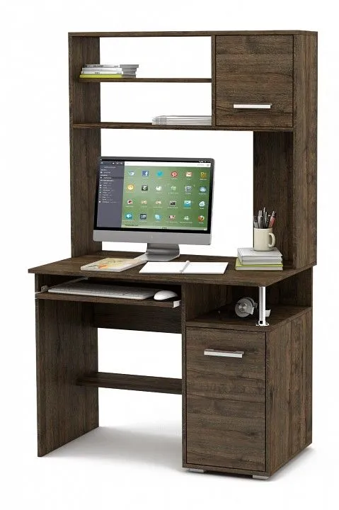 Стол компьютерный ВМФ Амбер-13 КСАМ-13К-ДАТ Стол компьютерный ВМФ Амбер-13 КСАМ-13К-ДАТ