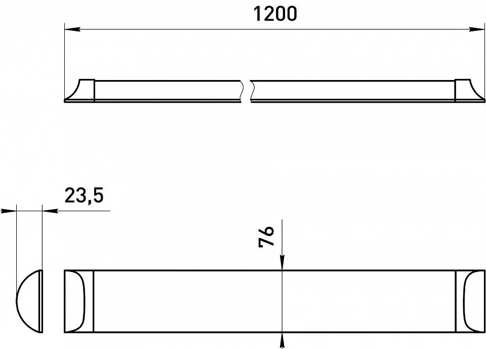 Накладной светильник Эра  SPO-5-40-4K-P (F)