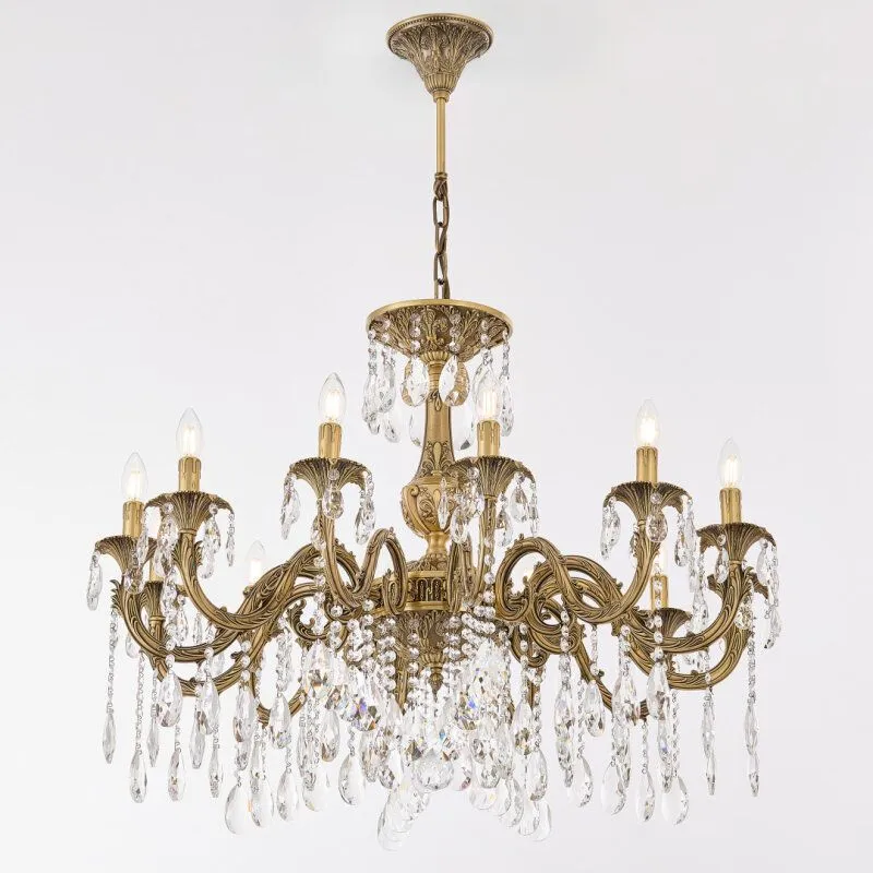 Подвесная люстра Bohemia Ivele Crystal AL7901 AL79101/12/300 A FP