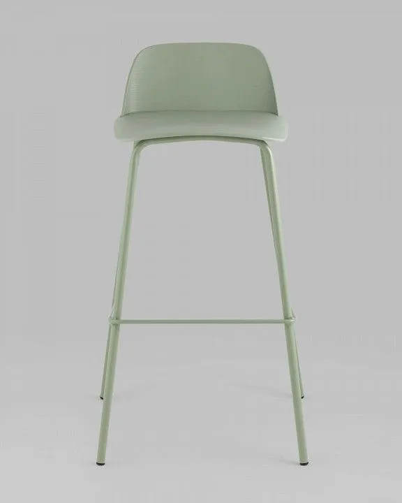 Набор из 4 стульев барных Stool Group Mist 8063T 75 greyish green 70077 BOX, УТ000038328 Набор из 4 стульев барных Stool Group Mist 8063T 75 greyish green 70077 BOX, УТ000038328
