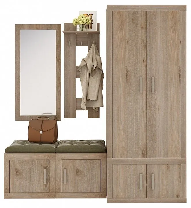 Стенка для прихожей Merdes Toivo ТОЙ-ПР 1 НН Стенка для прихожей Merdes Toivo ТОЙ-ПР 1 НН