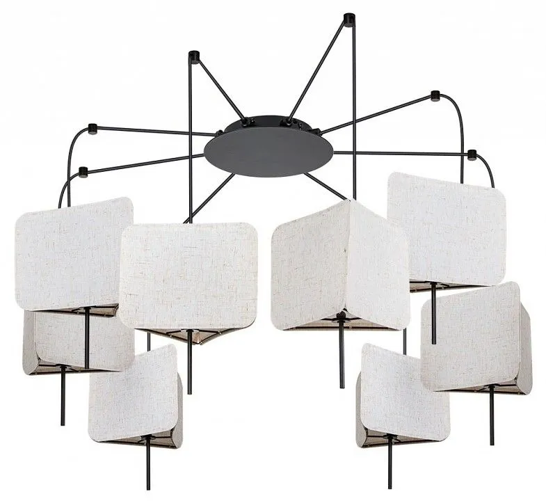 Подвесная люстра Arte Lamp TRIXIE A7084SP-8BK