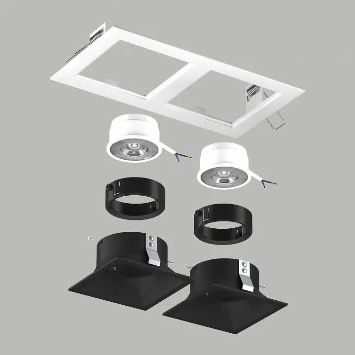 Встраиваемый светильник Lightstar Domino D5260707BMOD