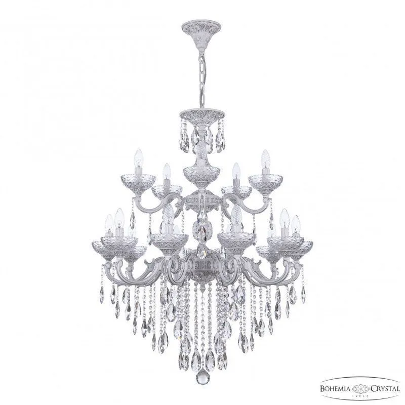 Подвесная люстра Bohemia Ivele Crystal AL7801 AL78101/10+5/250/2D B WMN P Clear/M-1F