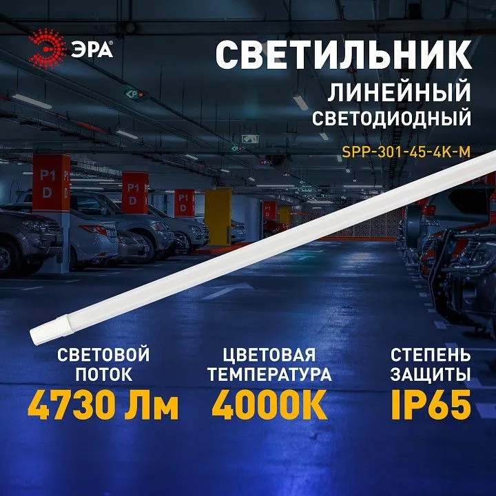 Накладной светильник Эра  SPP-301-45-4K-M