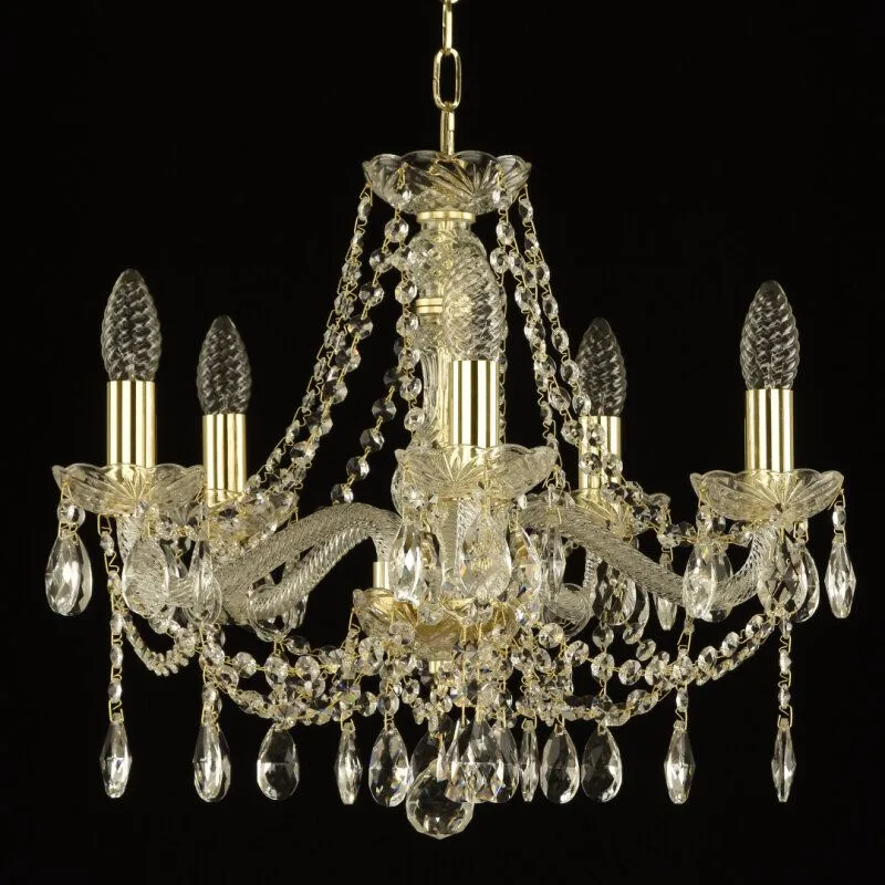 Подвесная люстра Bohemia Ivele Crystal 107 107/5/165 G