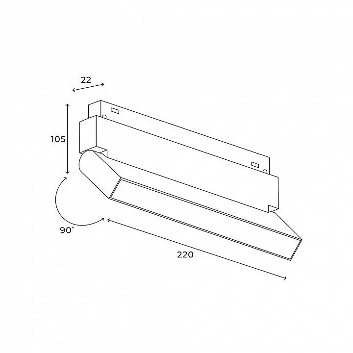 Накладной светильник Hesby Lighting ElDeko HSBL_0083
