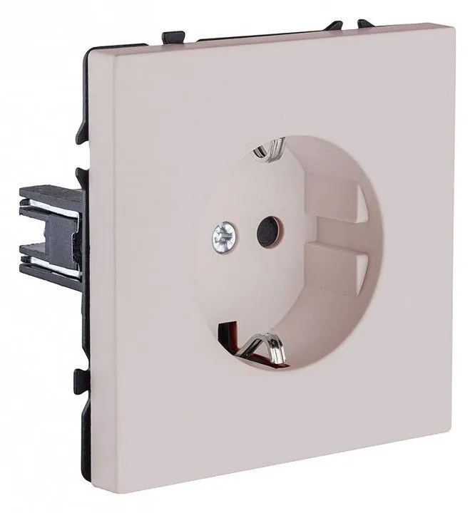 Розетка с заземлением, без рамки Kollinger Eclipse EC-014CM