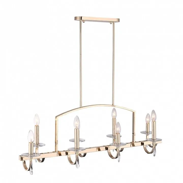 Люстра на штанге ST-Luce BRASS SL1405.223.08
