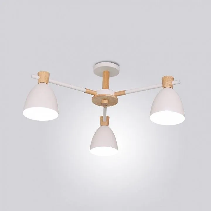 Люстра на штанге Imperiumloft Folke White FOLKE01